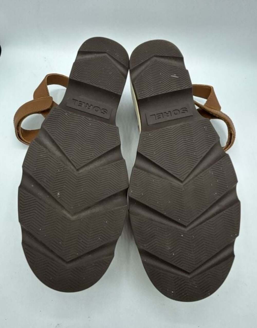 Sorel Women's Joanie IV Y-Strap Wedge Sandals in Velvet Tan - Picture 3 of 5
